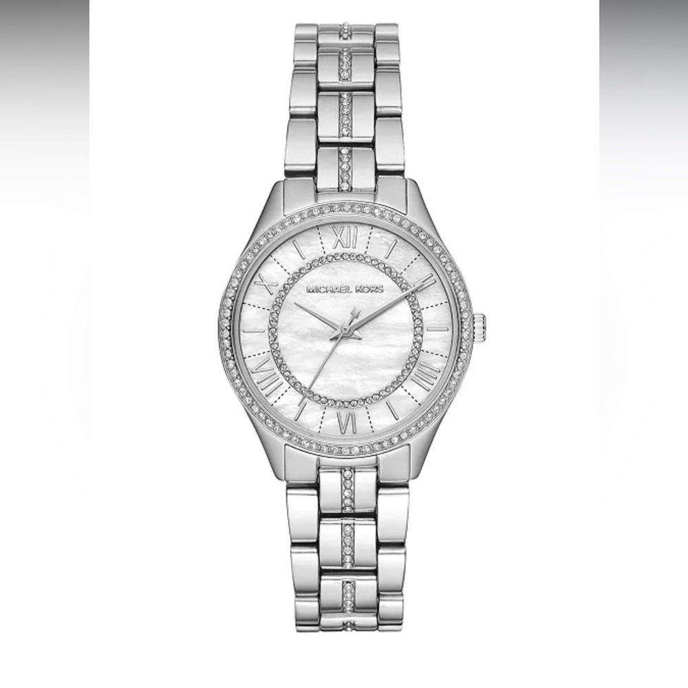 Michael Kors Mini Lauryn Stainless Steel Bracelet Watch 33mm MK3900